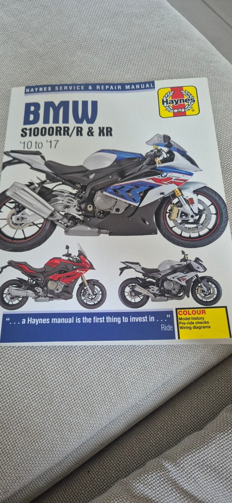 Haynes Werkplaatsboek BMW S1000RR/R & XR ('10-'17), Motoren, Handleidingen en Instructieboekjes, Ophalen