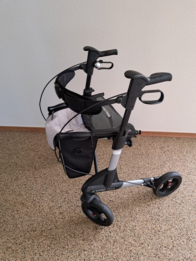 Rollator Topro Troja 2G, Ophalen, Opvouwbaar, Gebruikt