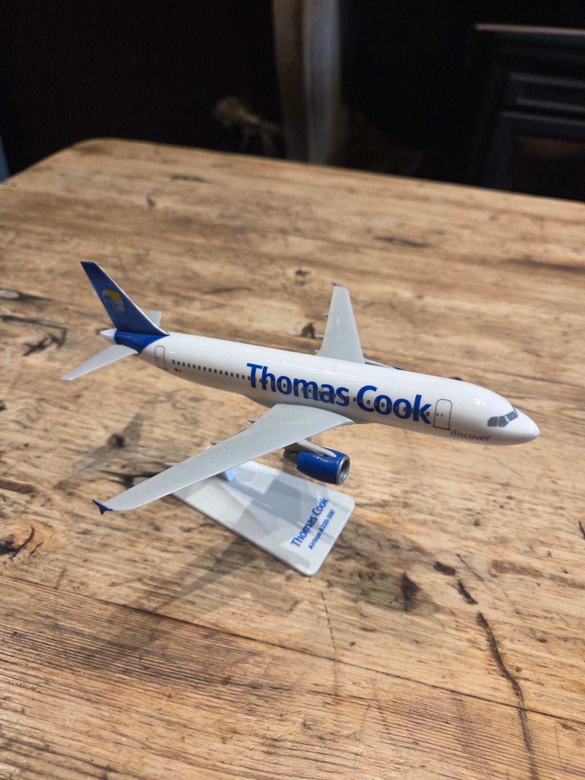 Thomas Cook Airbus A320-200 Vliegtuigmodel, Ophalen of Verzenden, Zo goed als nieuw, Overige merken