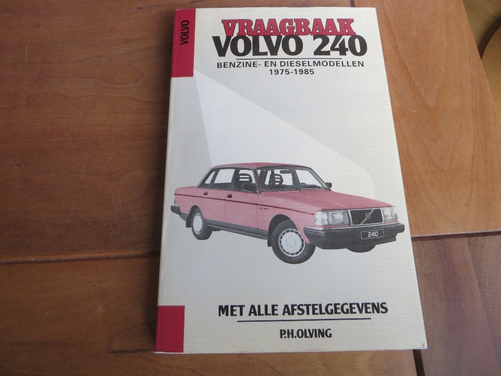 Vraagbaak Volvo 242, 244, 245, 240 + Turbo + diesel 1975-85, Ophalen of Verzenden