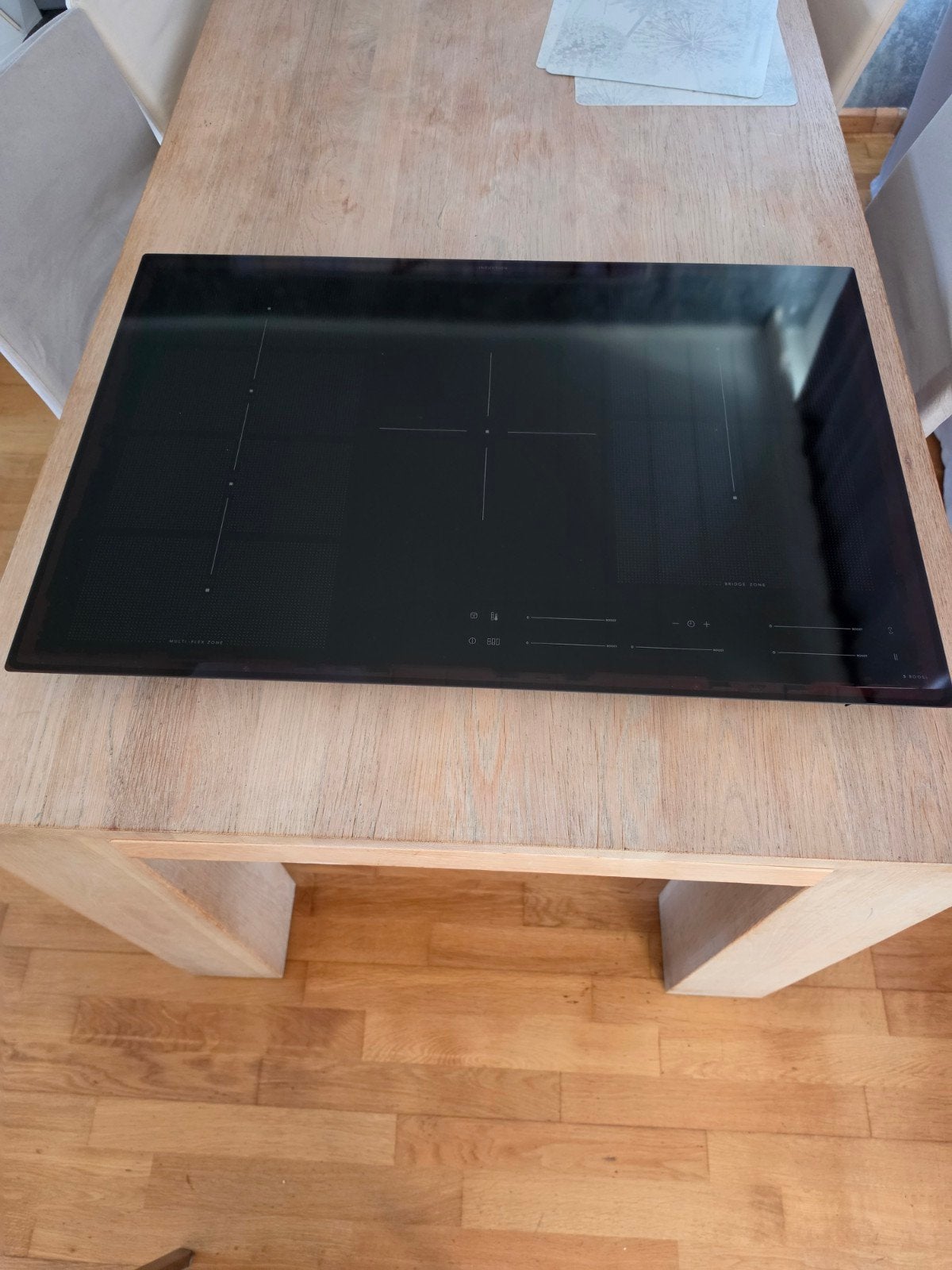 IKEA BLIXTSNABB inductiekookplaat 78 cm – 5 zones – zo goed, Ophalen of Verzenden, Zo goed als nieuw