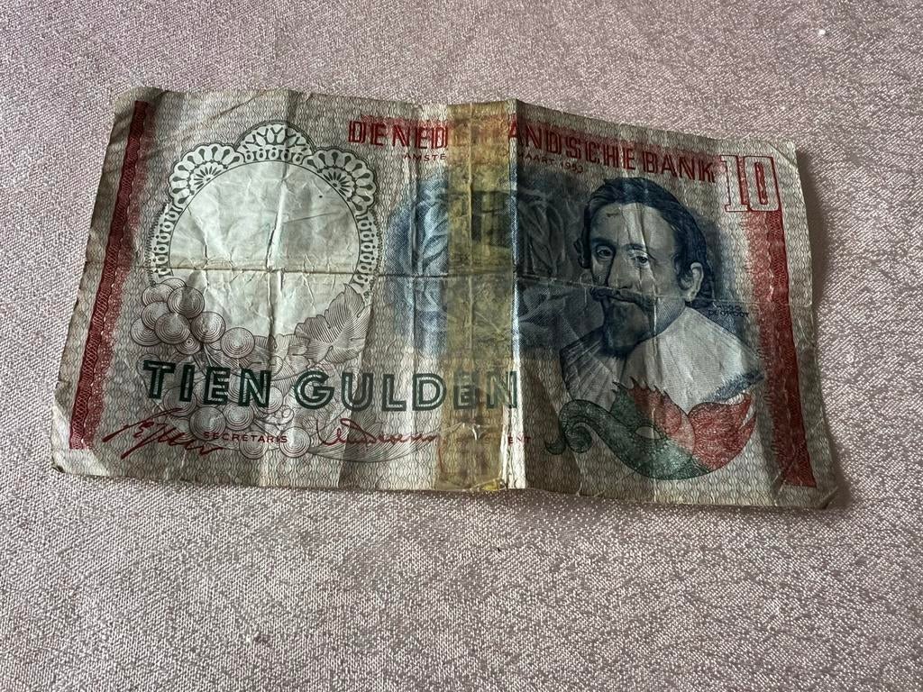 10 gulden biljet, Ophalen of Verzenden, Nederland, Bankbiljetten