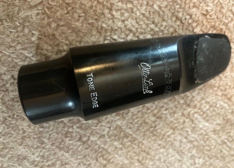Otto Link Tone Edge (7) Tenor saxofoon mondstuk, Ophalen of Verzenden, Gebruikt, Houtblazer