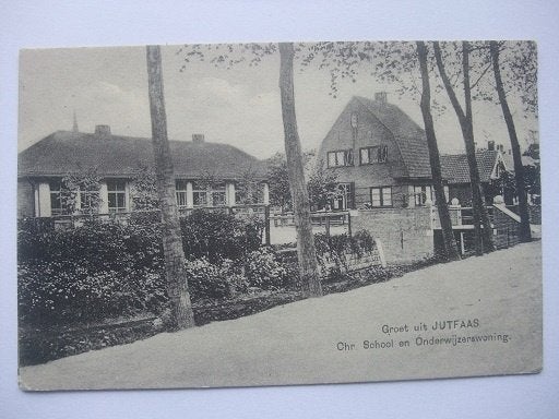 P331 Jutphaas - Christelijke School, Verzamelen, Verzenden, 1920 tot 1940, Ongelopen, Utrecht