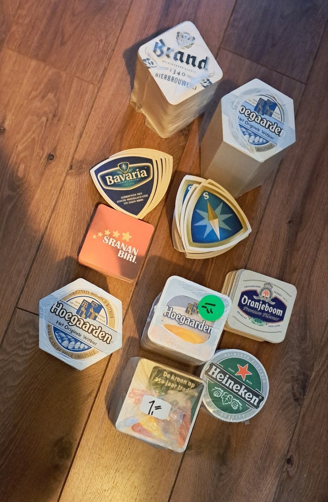 Verschillende Bier Viltjes - bierviltjes van diverse merken, Verzamelen, Ophalen of Verzenden, Gebruikt, Viltje(s), Brand