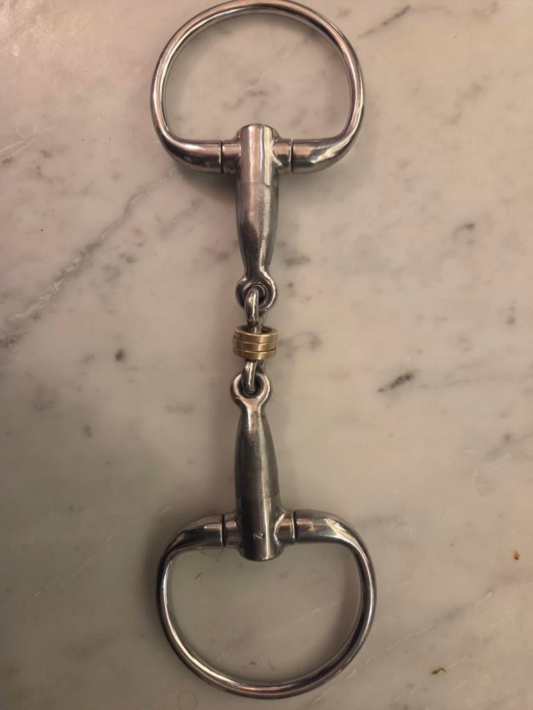 Trust Trens Sweet Iron Eggbut Brass Ring 16mm

12.5 cm, Ophalen of Verzenden, Gebruikt, Dressuur