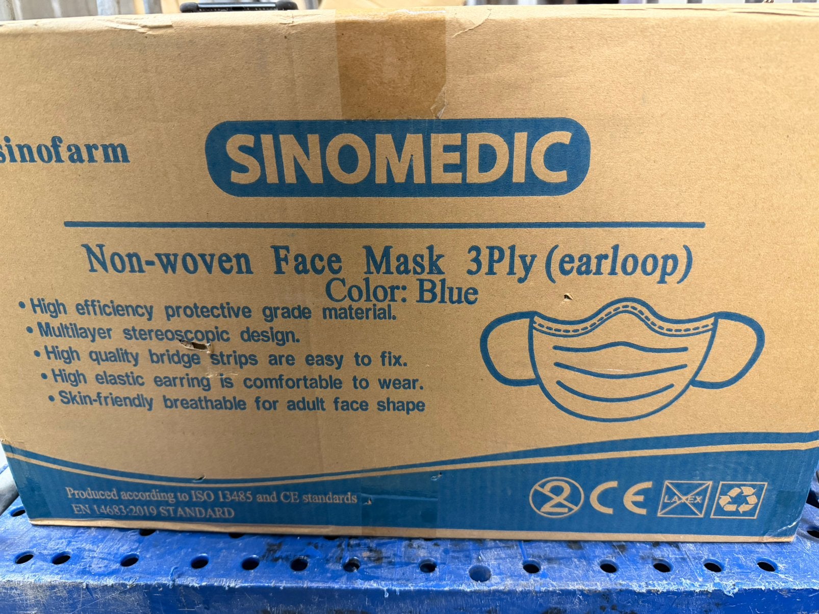 Mondkapjes  3200 stukjes, Ophalen, Nieuw