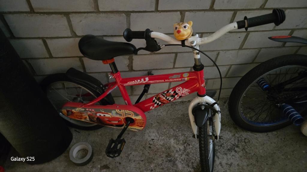 Cars fiets 16 inch, Ophalen of Verzenden