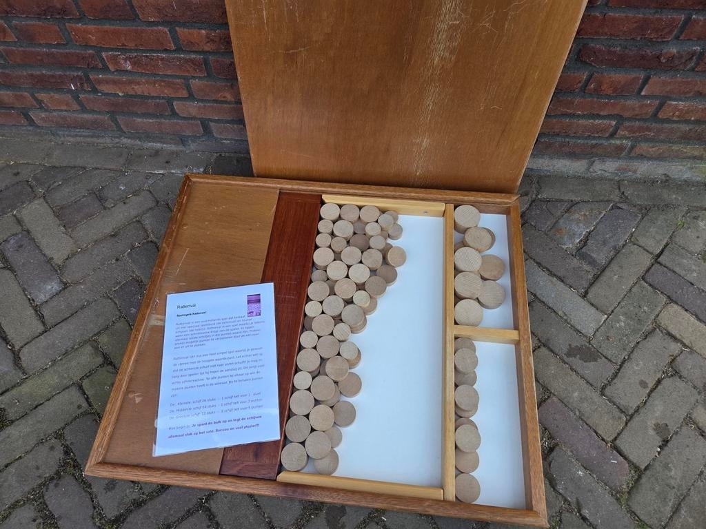 Rattenval  Oud Hollandse spellen, Hobby en Vrije tijd, Gezelschapsspellen | Bordspellen, Zo goed als nieuw, Ophalen