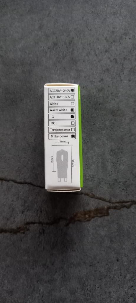 Nieuwe LED G9 Lamp - Energiezuinig en Helder, Huis en Inrichting, Lampen | Losse lampen, Led-lamp, Minder dan 30 watt, Nieuw, Bipin of Steekvoet