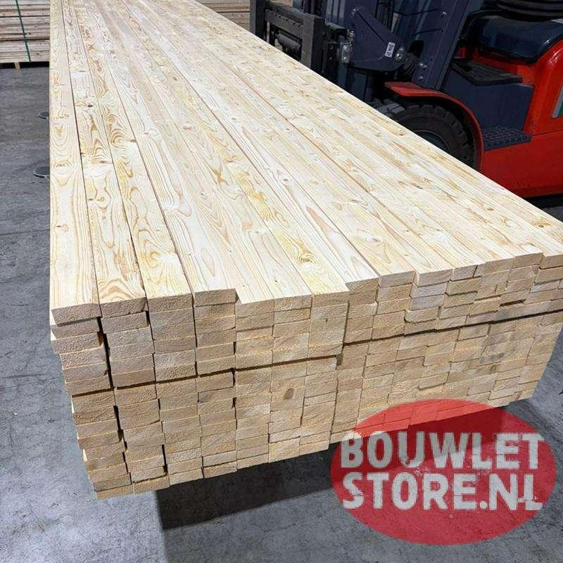 Vuren latten | latjes vurenhout | Geschaafd timmerhout 32x75