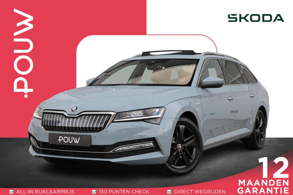 Skoda Superb Combi 1.4 TSI 218pk PHEV iV Laurin & Klement |, Auto's, Skoda, 12 maanden, Stof, Gebruikt, 4 cilinders