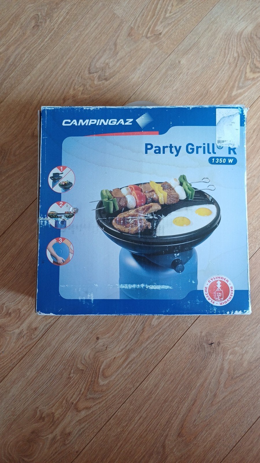 Campingaz Party Grill R 1350W - Compacte Camping BBQ, Caravans en Kamperen, Kampeeraccessoires, Verzenden, Gebruikt