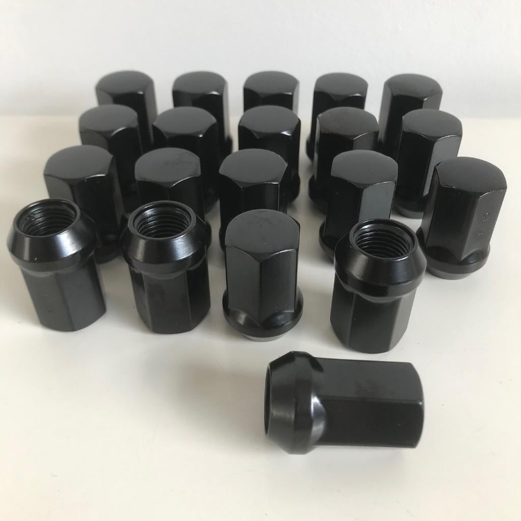 Dichte wielmoeren gezwart M14 x 1,5 x 34 mm, Auto diversen, Auto-accessoires, Ophalen of Verzenden, Nieuw