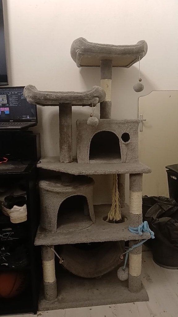 Katten krabpaal, Dieren en Toebehoren, Katten-accessoires, Ophalen, Gebruikt