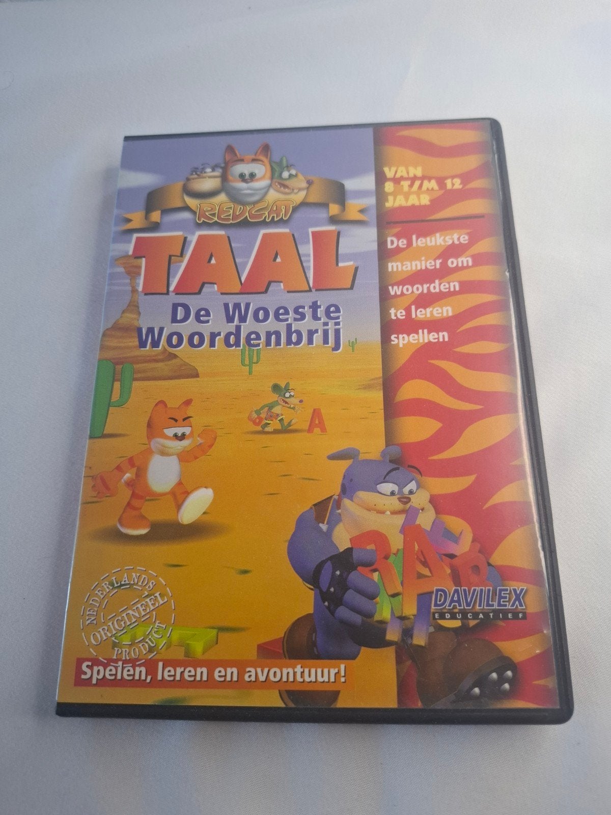 Redcat Taal: De Woeste Woordenbrij (PC CD-ROM), Computers en Software, Ophalen of Verzenden, Gebruikt, Taalcursus, Windows