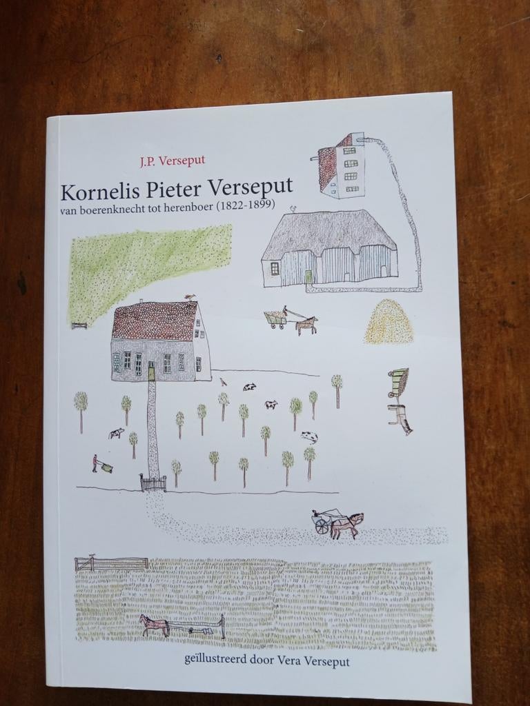 WD015 Kornelis Pieter Verseput:.1822-1899, J.P. Verseput, 19e eeuw, Ophalen of Verzenden, Zo goed als nieuw