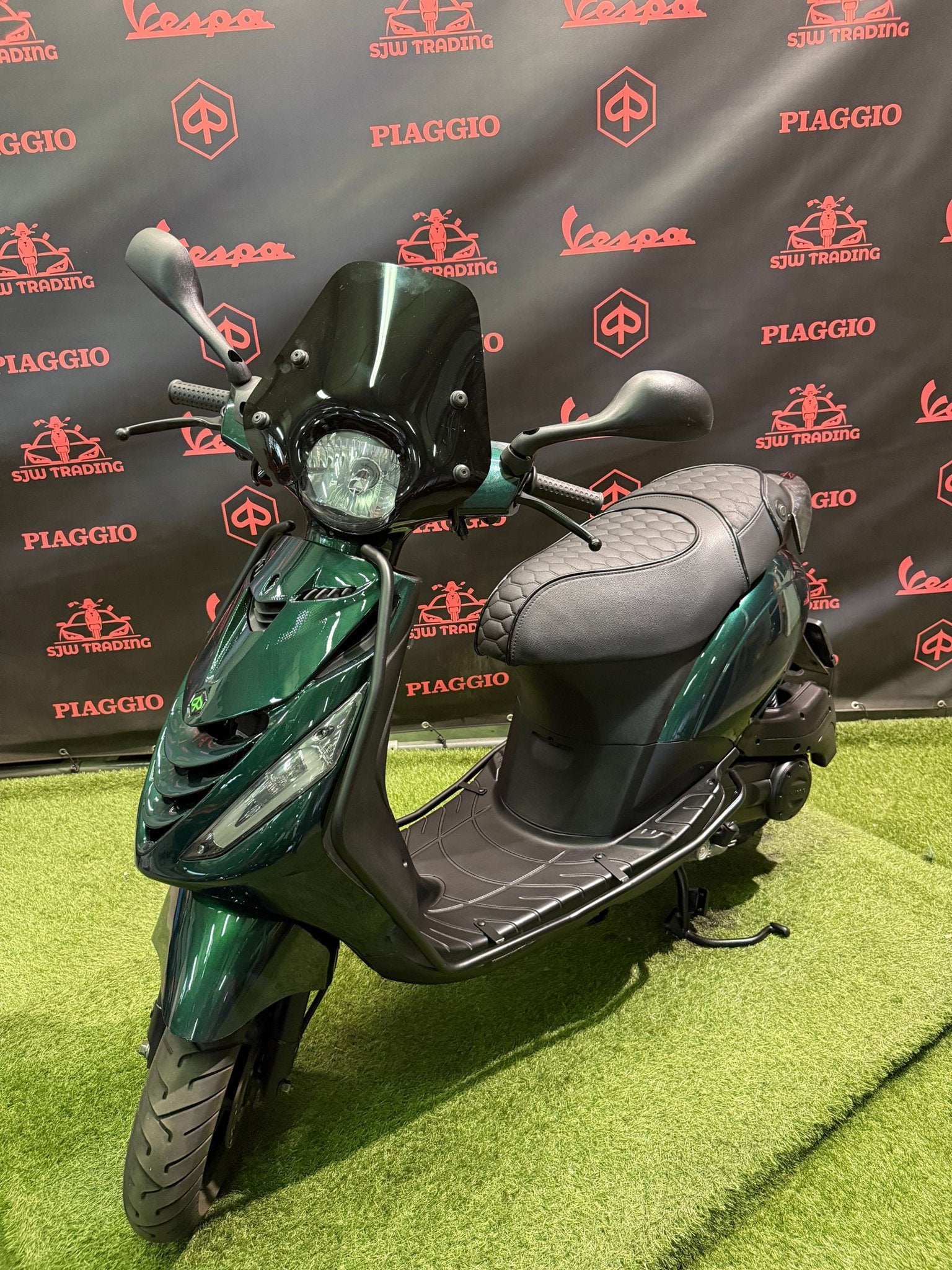 Piaggio Zip 2021 Brom! SP Jaguar Green / RS Zadel / Garantie, Maximaal 45 km/u, Zip, Ophalen of Verzenden