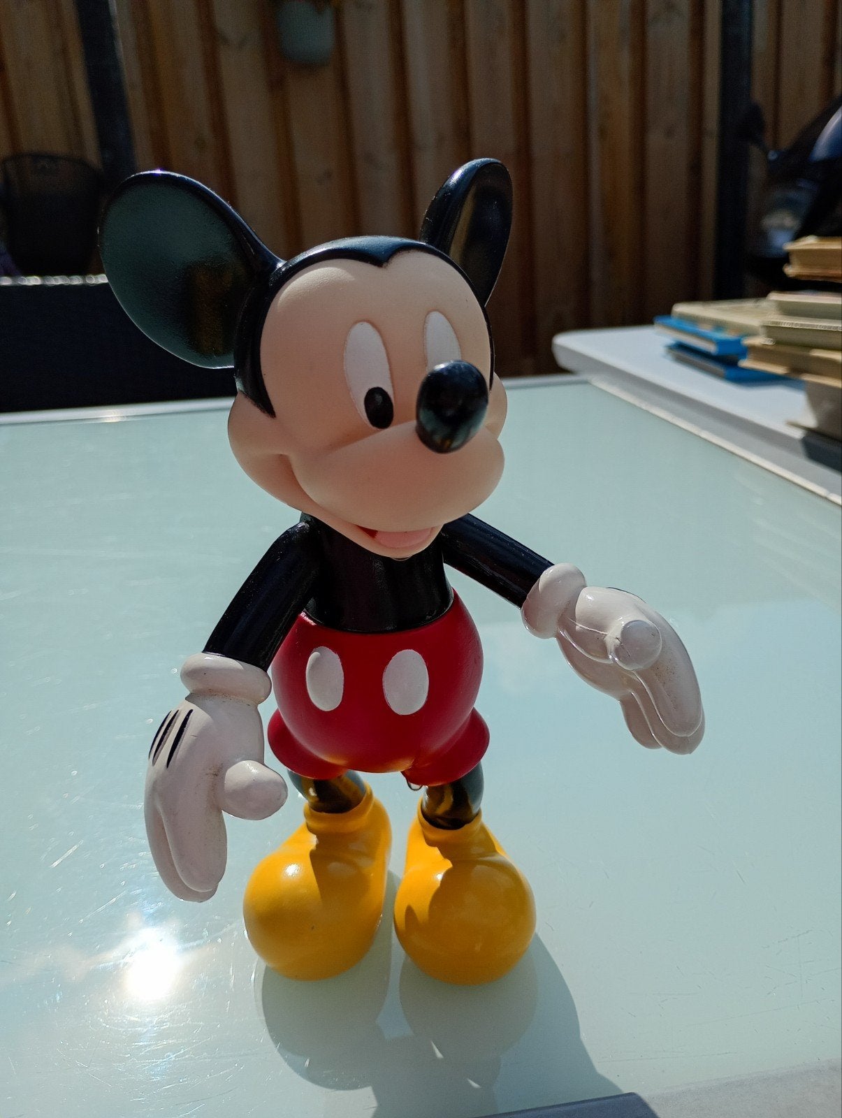 Mickey Mouse beeldje - Disney figuur, Ophalen of Verzenden, Mickey Mouse, Zo goed als nieuw, Beeldje of Figuurtje