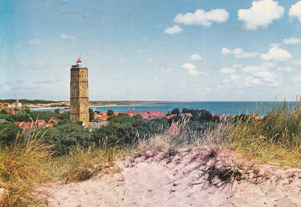 WEST TERSCHELLING Panorama Brandaris, Verzenden, 1960 tot 1980, Gelopen, Waddeneilanden