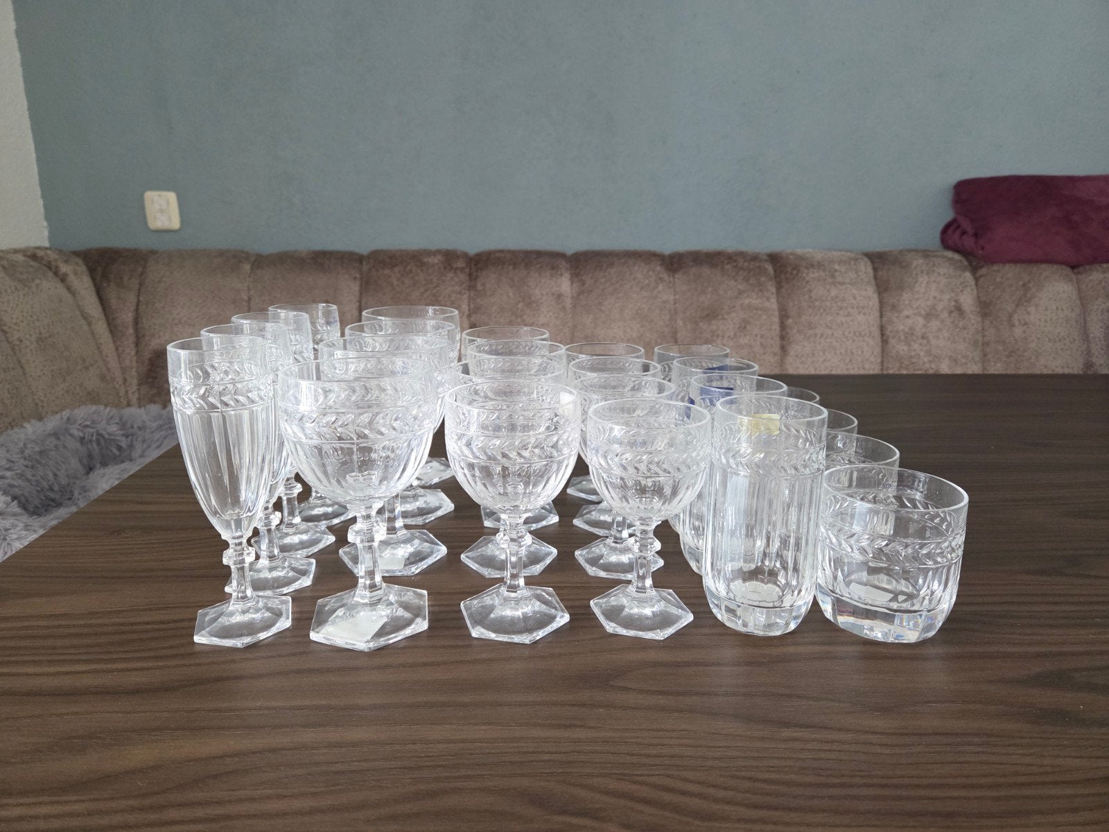 Miss Desiree glas 24 dlg Villeroy&Boch, Ophalen