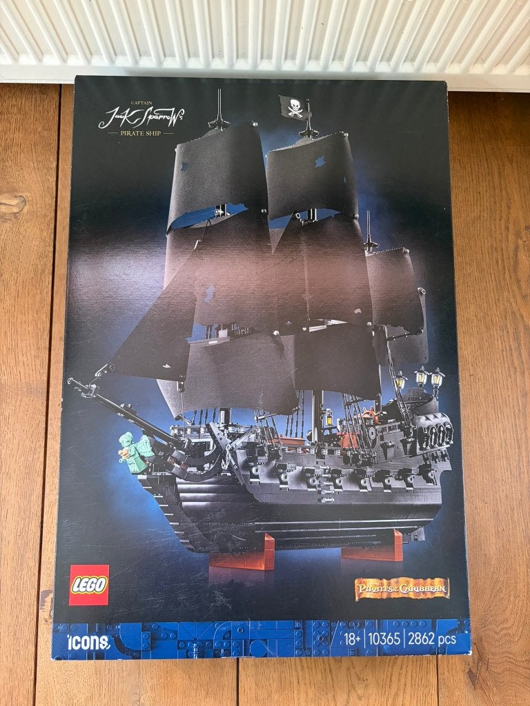 Lego ICONS 10365 Icons Het piratenschip van Jack Sparrow, Gebruikt, Lego, Ophalen of Verzenden, Compleet