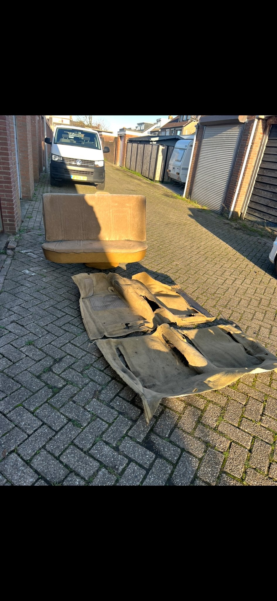Audi 80 B2 coupé half leer interieur, Ophalen, Gebruikt, Audi
