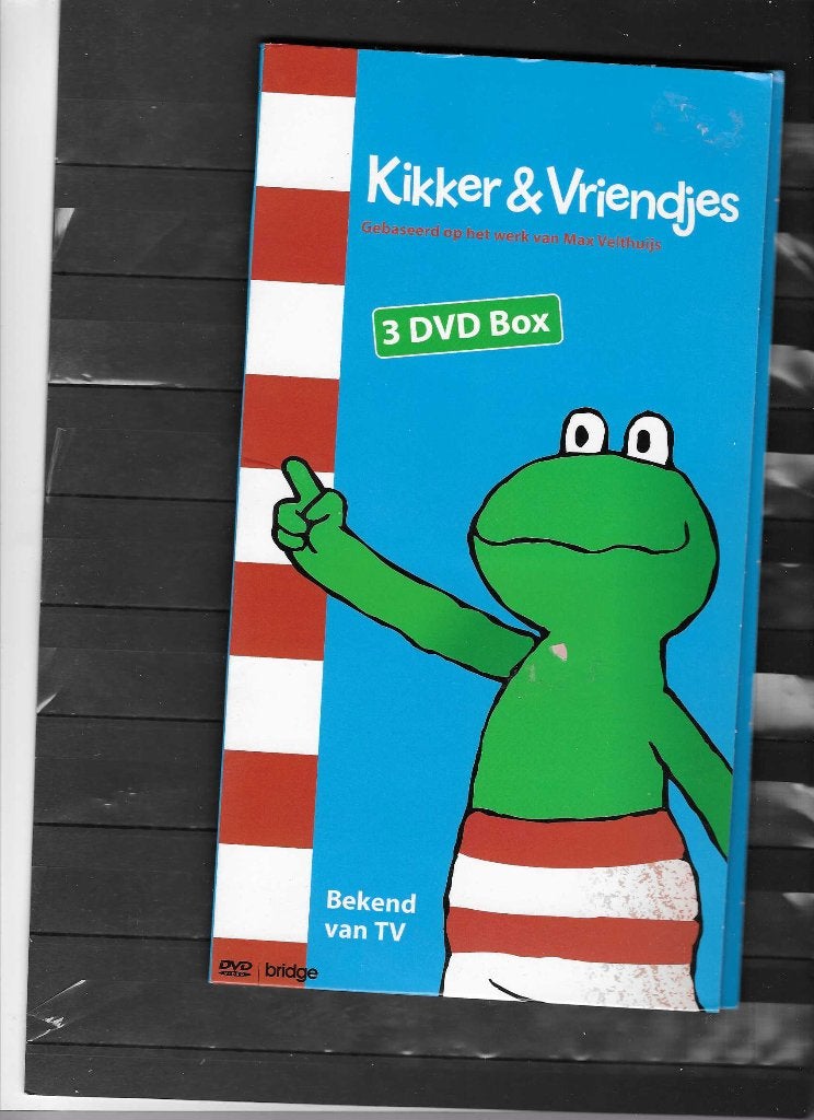 Kikker en vriendjes DVD, Ophalen of Verzenden, Zo goed als nieuw, Fictie algemeen