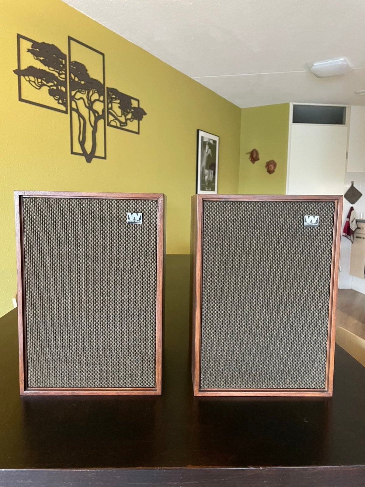 Wharfdale denton 2xp luidsprekers, Ophalen, Gebruikt, Wharfedale, Minder dan 60 watt