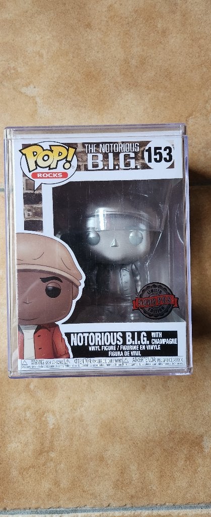 Funko pop rocks Notorious B.I.G exclusive limited edition, Verzamelen, Ophalen of Verzenden, Nieuw