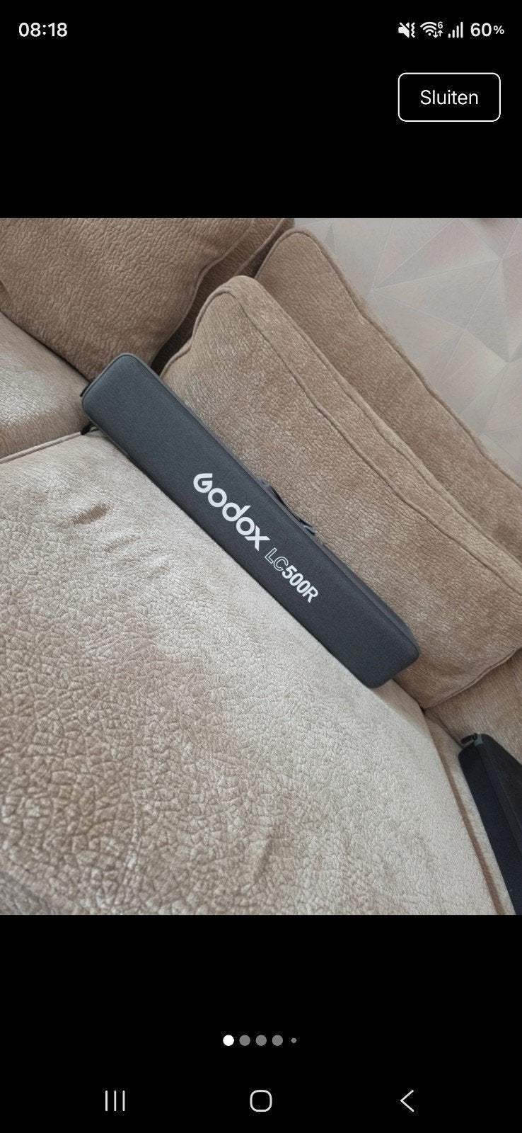 Godox LC500R LED Lichtstick RGB Full Color, Ophalen of Verzenden, Zo goed als nieuw
