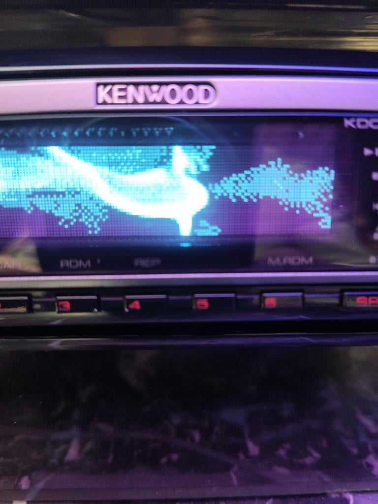 Kenwood KDC-W7037 *dolfijnen/grafics*high-end* met CD-speler, Ophalen of Verzenden, Gebruikt