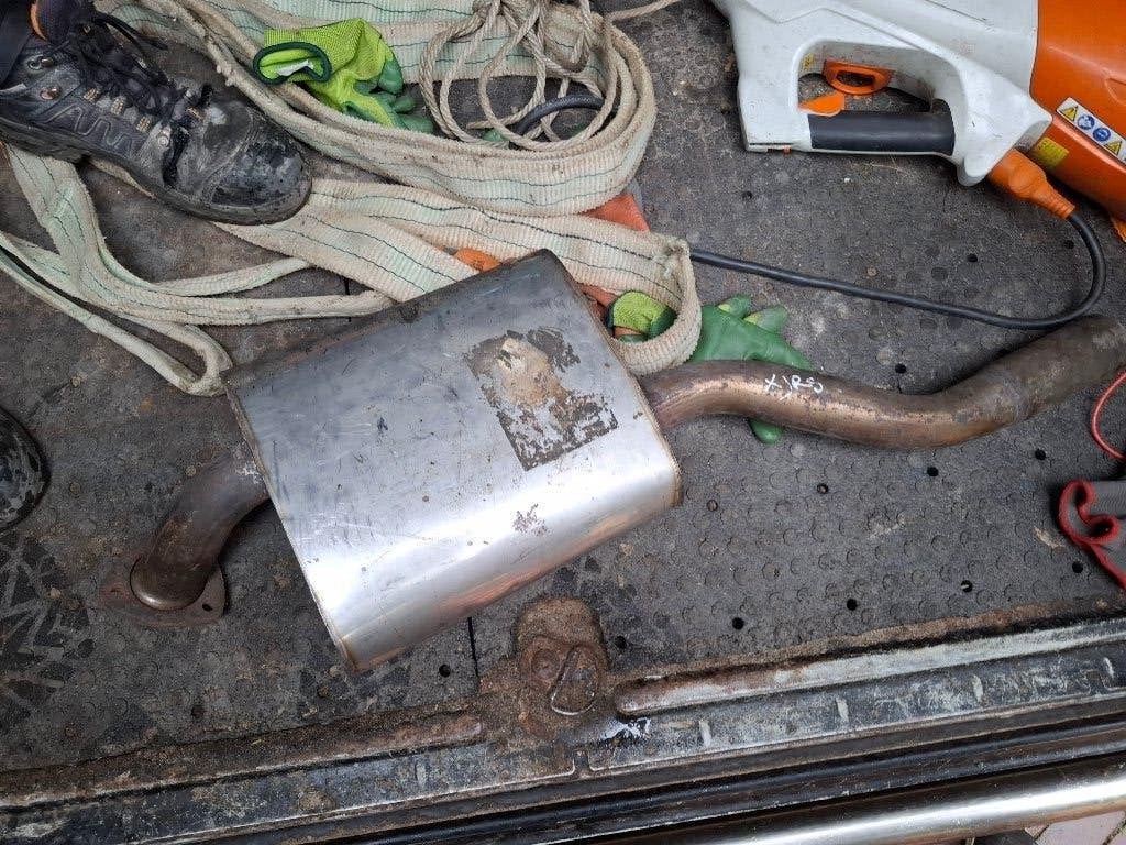 Uitlaat jaguar XJS, Ophalen, Gebruikt, Jaguar