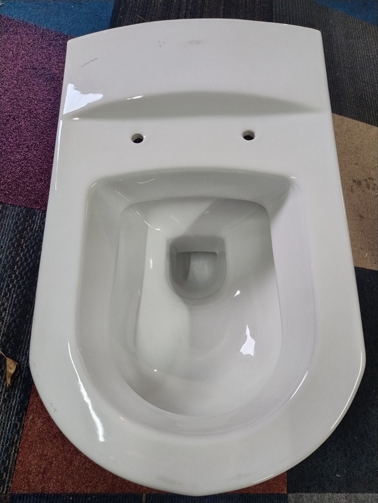Laufen hangtoilet - Wit keramiek, Ophalen, Nieuw, Steen, Toilet