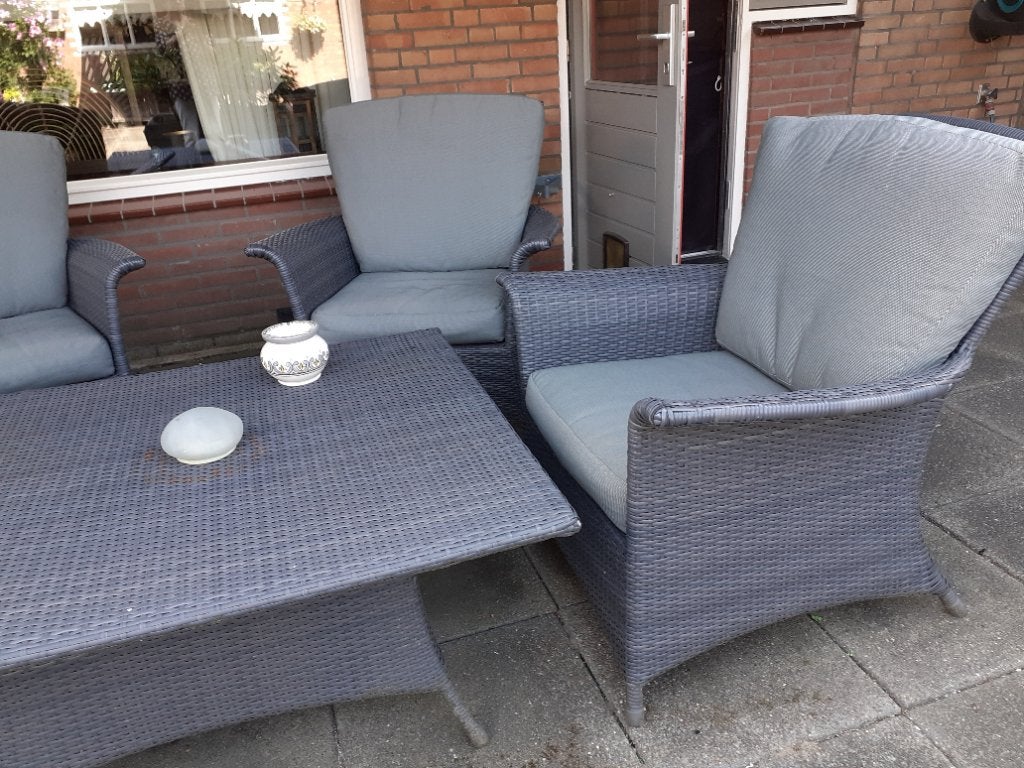 Loungeset van Hartman, Tuin en Terras, Tuinsets en Loungesets, Ophalen, 4 zitplaatsen, Kunststof, Gebruikt