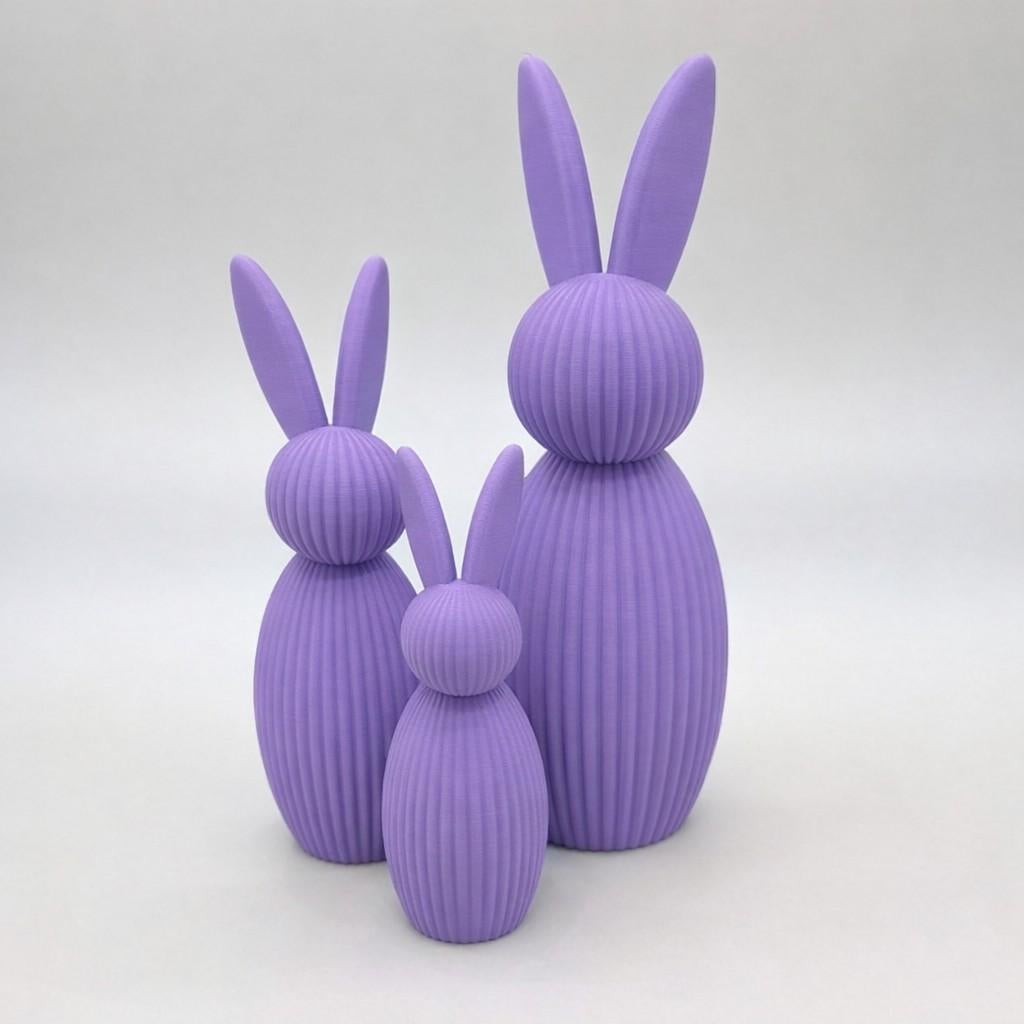 1 Set minimalistic bunny (1 set is 3 bunnies), Ophalen of Verzenden, Nieuw