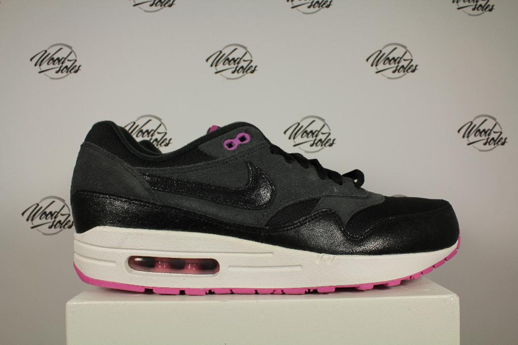 Nike Air Max 1 Black Club Pink - 44, -, Verzenden, Zwart, -