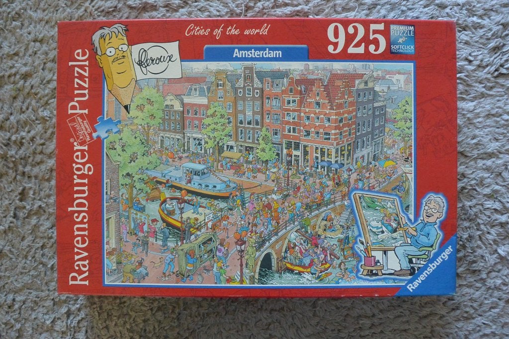 Ravensburger puzzel cities of the world, Ophalen of Verzenden, 500 t/m 1500 stukjes, Zo goed als nieuw, Legpuzzel