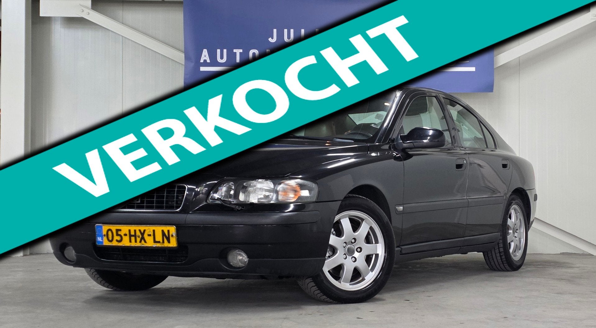 Volvo S60 2.4 T Geartronic 200pk Trekhaak Clima APK 08-2027, Auto's, Gebruikt, Beige, S60, Zwart