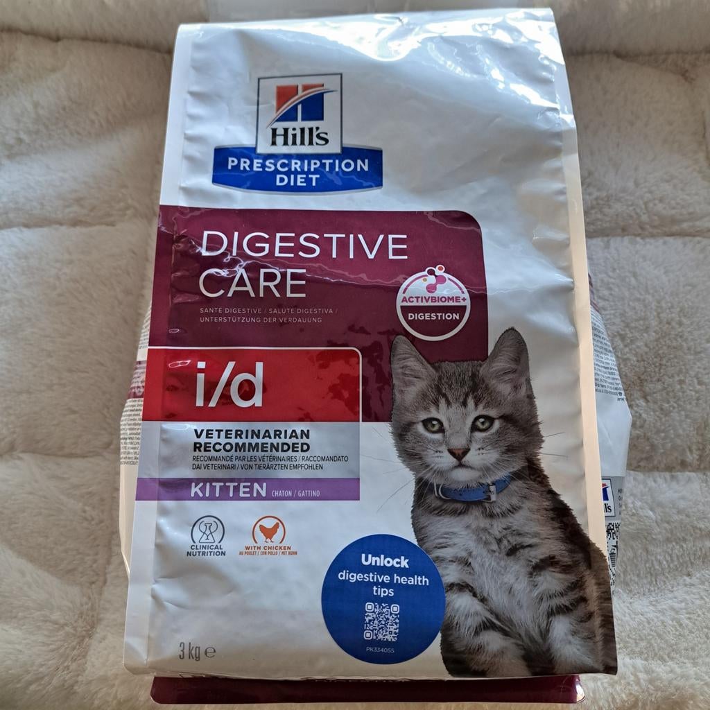 Hill's Digestive Care i/d Kitten - 5,5kg - (On)geopend - Kip, Dieren en Toebehoren, Dierenvoeding, Ophalen, Kat