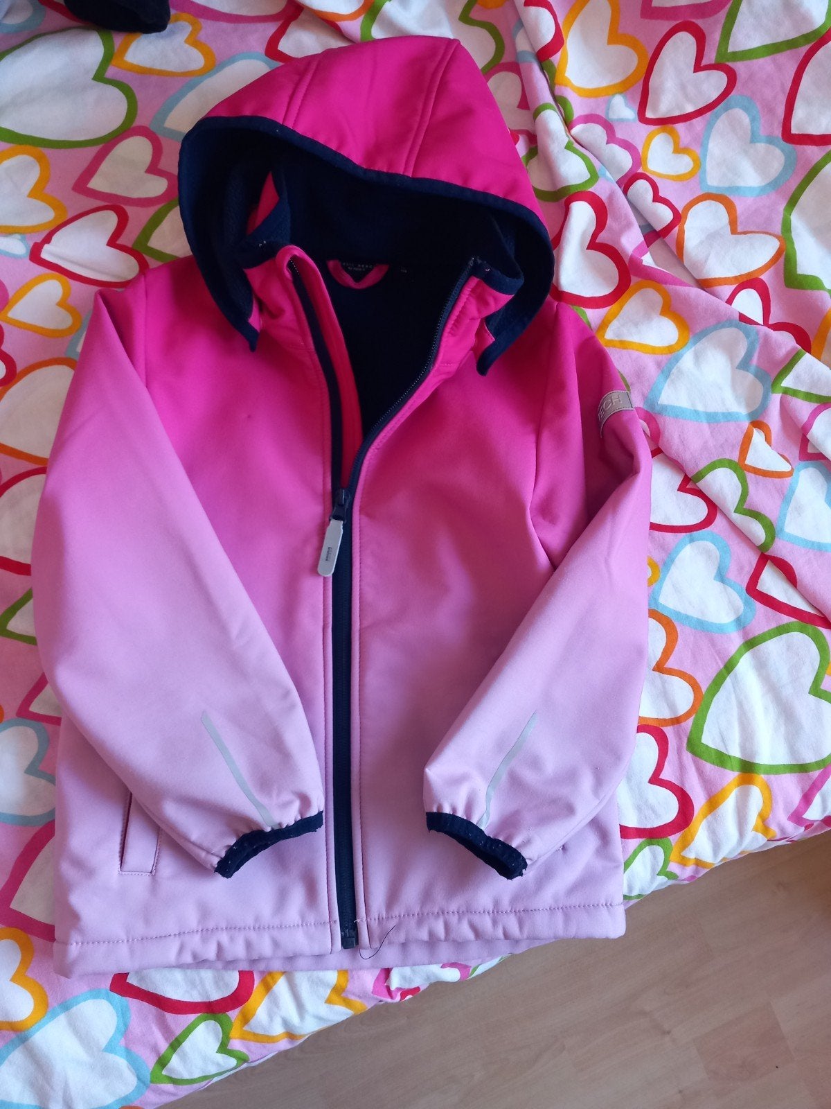 meisjes name-it softshell jas lente/herfst maat 110, Kinderen en Baby's, Gebruikt, Meisje, Ophalen of Verzenden, Name It