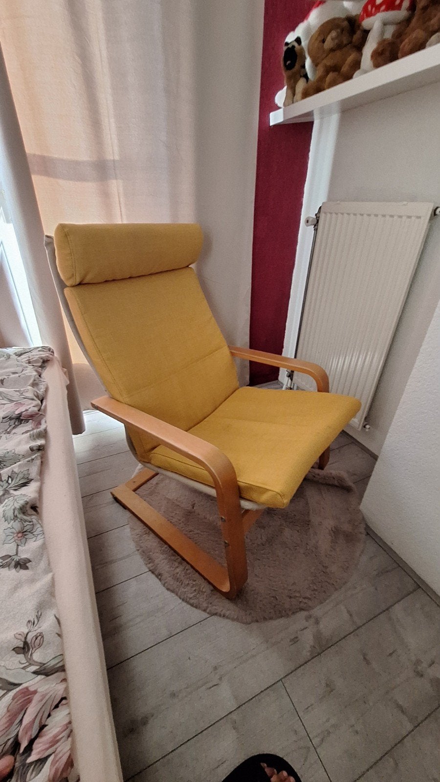 Ikea stoel - Mooie lichte stoel, gratis ophalen, Ophalen, Gebruikt, Overige kleuren, Stof