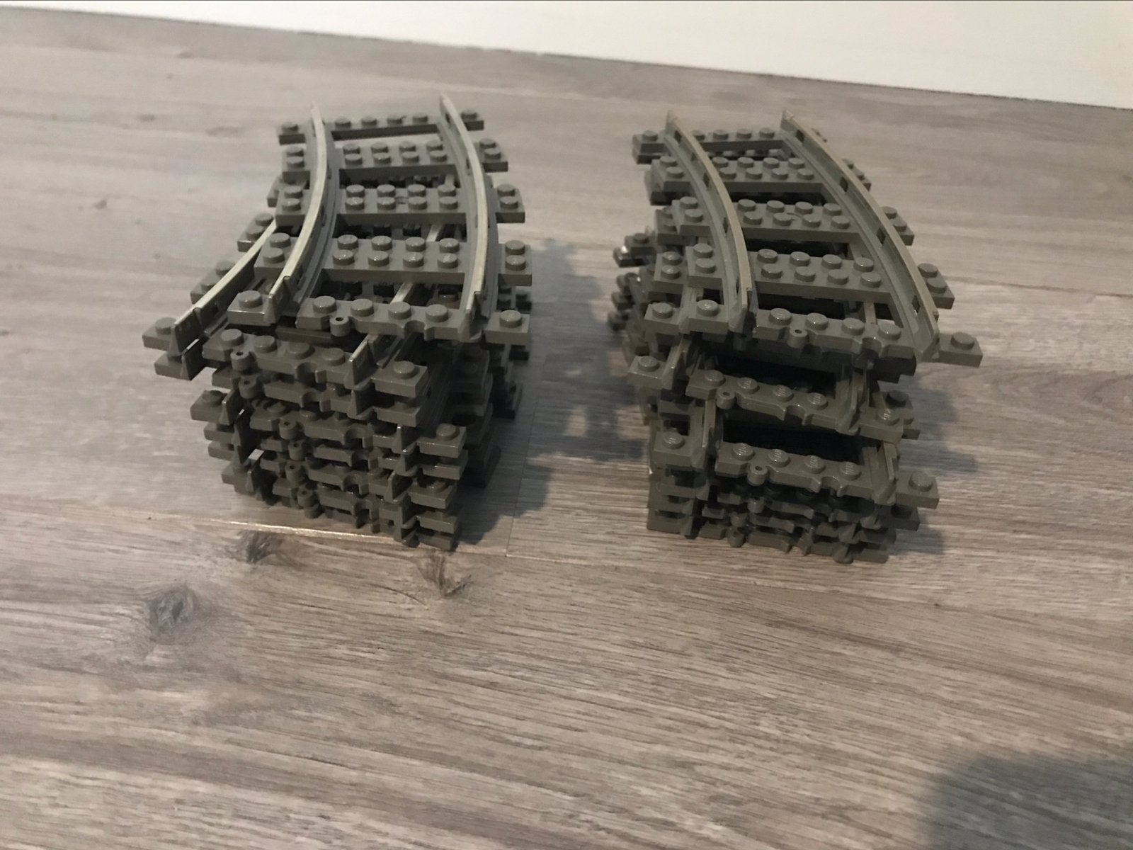 Lego 9v 4520 16x bocht, Ophalen of Verzenden, Gebruikt, Lego