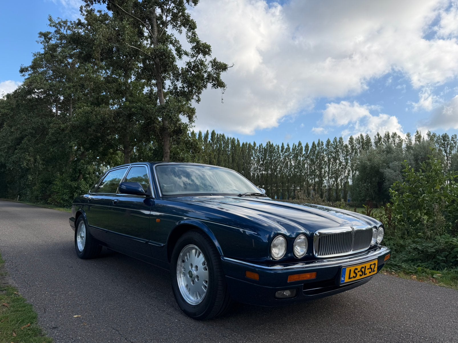 Jaguar Sovereign 3.2 6 in lijn AUT 1995 Blauw/Cruise/Leder, foto 3