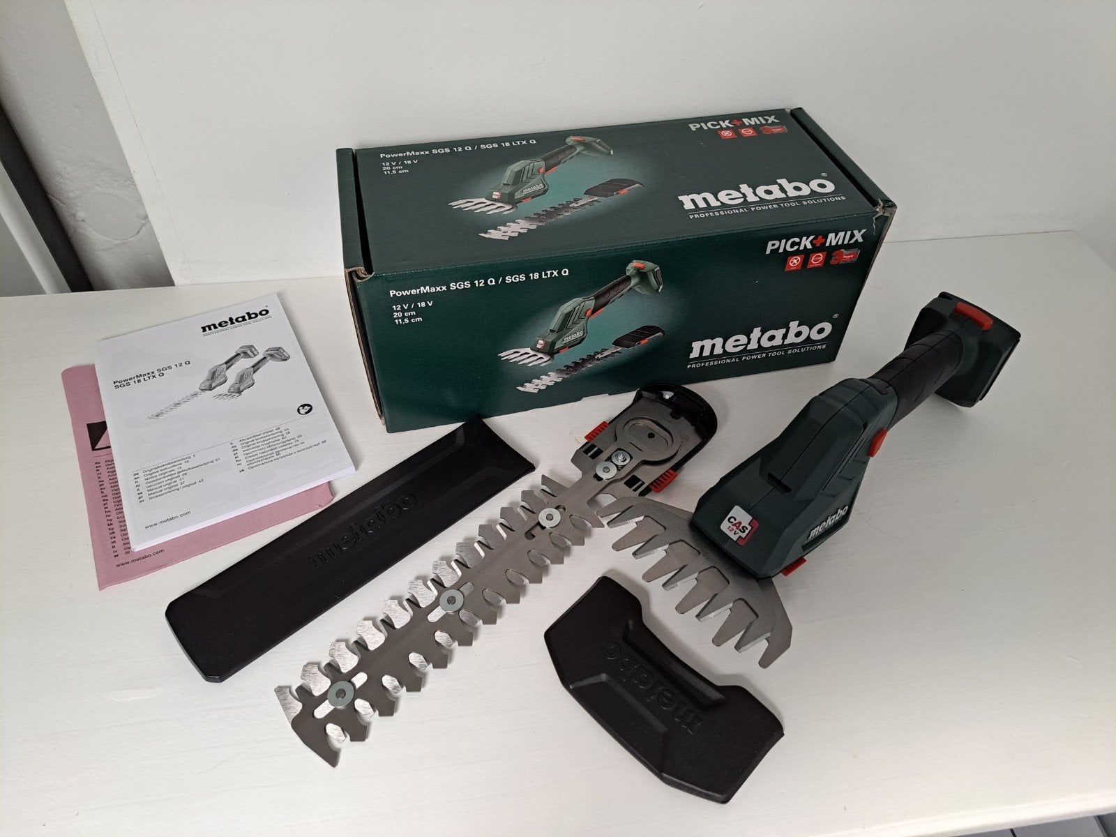 Metabo Powermaxx 12V Graskantenschaar & Heggenschaar, Ophalen of Verzenden, Nieuw, Accu, Metabo