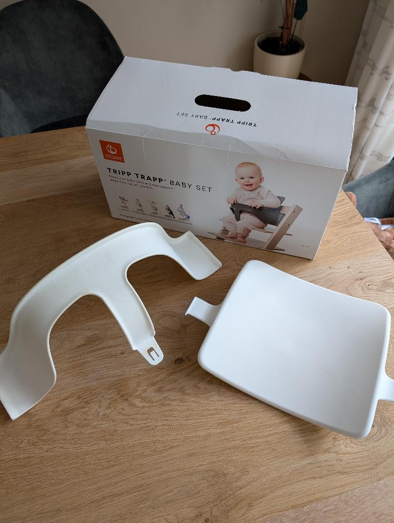 Stokke babyset, Ophalen, Zo goed als nieuw, Meegroeistoel