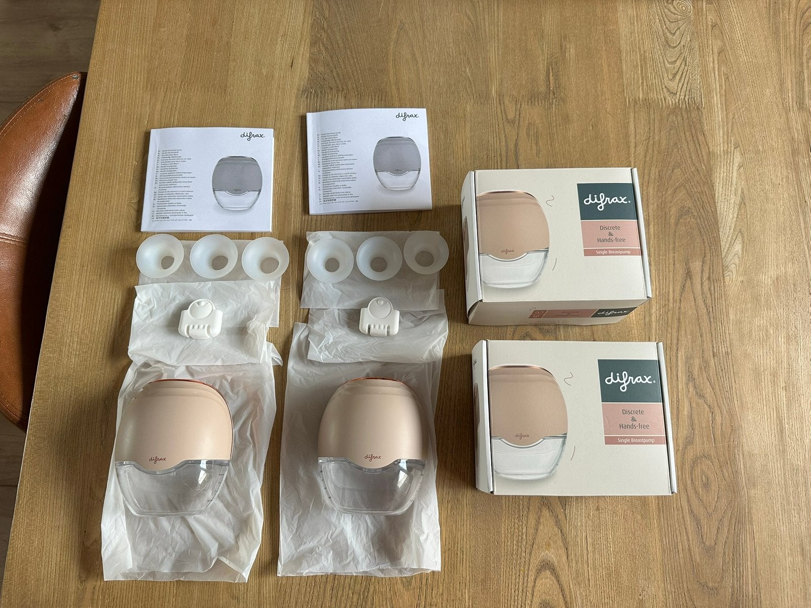 Difrax handsfree borstkolf, Ophalen of Verzenden, Zo goed als nieuw, Borstkolf