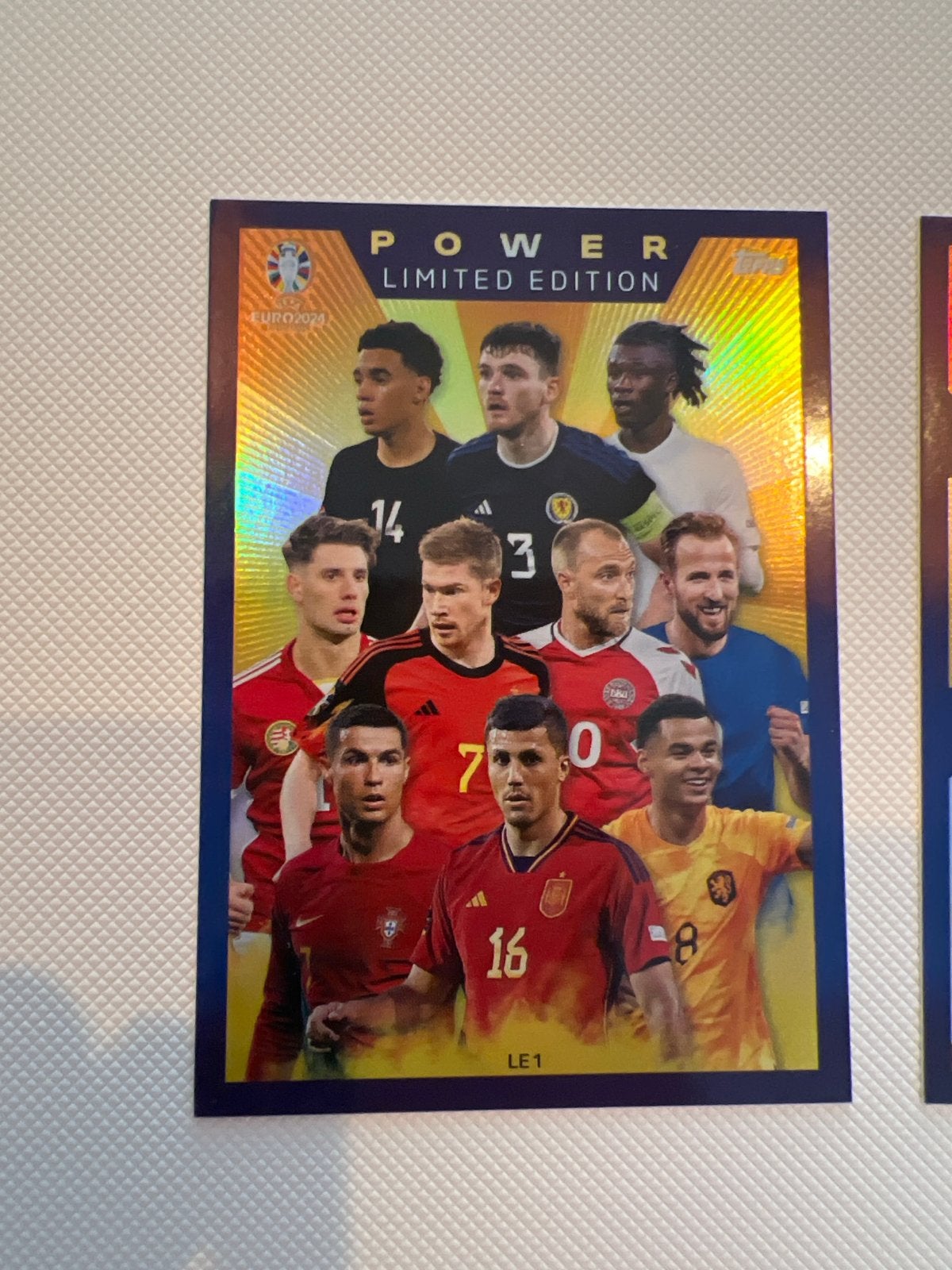 Topps Match Attax Euro 2024 Limited Edition Ronaldo kaarten, Verzamelen, Ophalen of Verzenden, Nieuw, Buitenlandse clubs, Spelerskaart