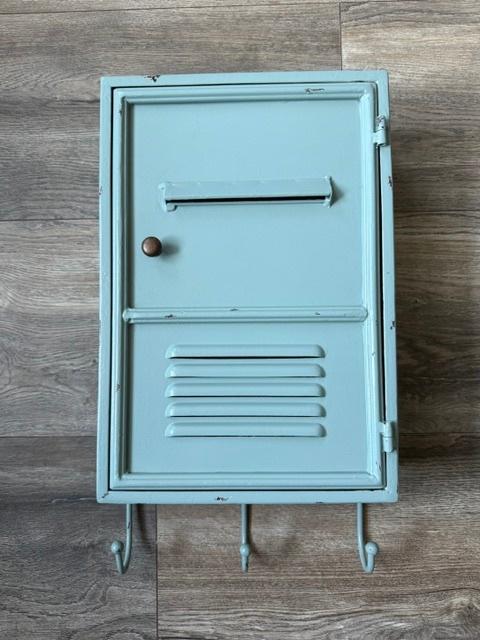 Industrieel sleutelkastje - Oval Room Blue, Blauw, Ophalen of Verzenden, Zo goed als nieuw, Metaal