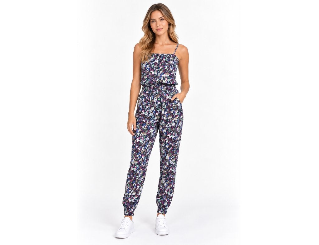 ** Steps Jumpsuit, Broekpak, Jersey Katoen, Mt. Small **, Blauw, Ophalen of Verzenden, Zo goed als nieuw, Steps